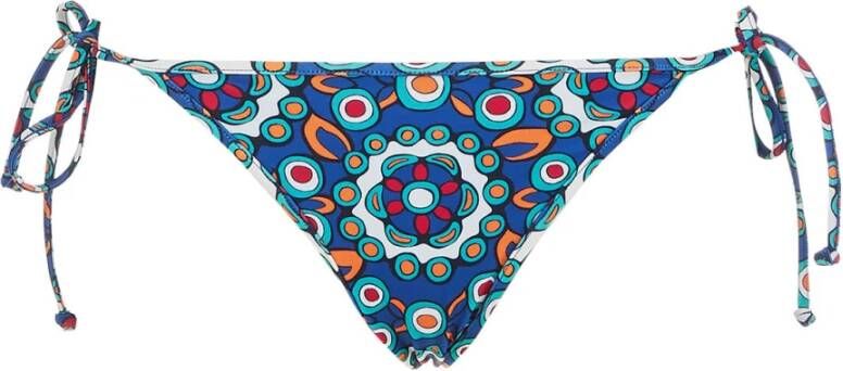 La DoubleJ Braziliaanse String Bikini Bottoms Blauw Dames