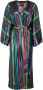 La DoubleJ Feestelijke Kimono met Regenboog Pailletten Groen Dames - Thumbnail 1