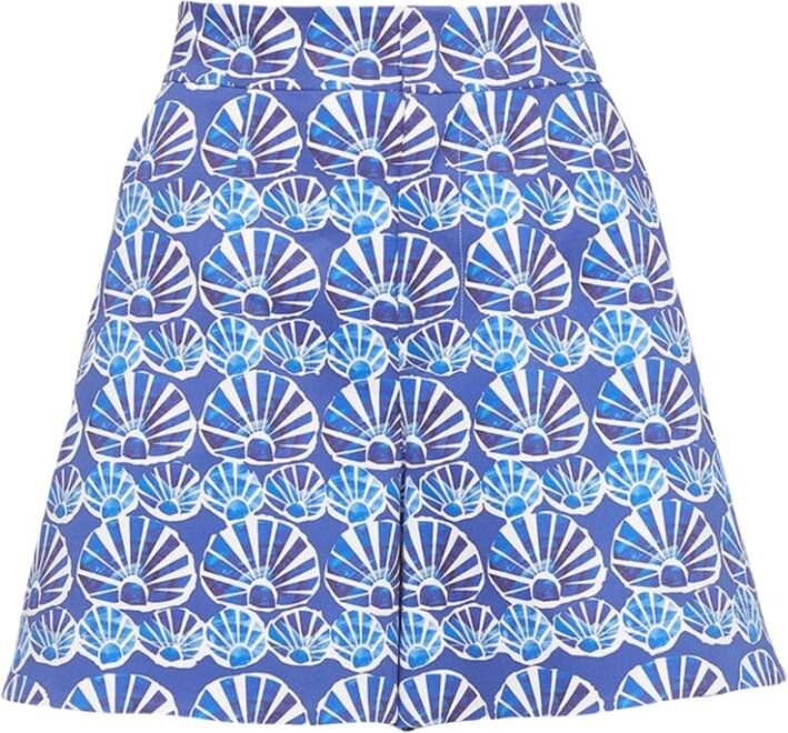 La DoubleJ Goede shorts met mooie achterkant Blauw Dames