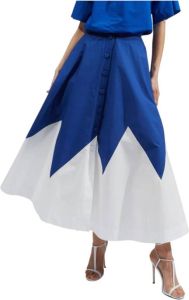 La DoubleJ Holiday Skirt Blauw Dames