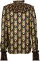 La DoubleJ Nefertiti Zijden Blouse Meerkleurig Dames - Thumbnail 1