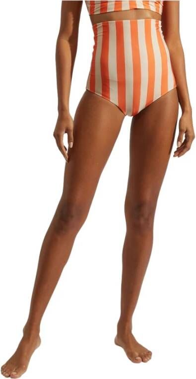 La DoubleJ Omkeerbare bikinibroekjes Oranje Dames