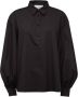 La DoubleJ Romantische Poet Blouse Black Dames - Thumbnail 1