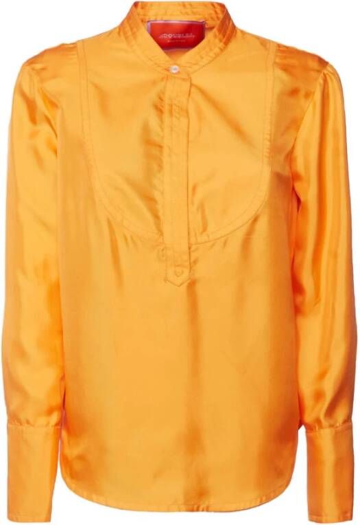 La DoubleJ Portofino Shirt Stijlvolle Blouse voor Dames Oranje Dames