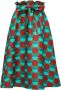 La DoubleJ Sardegna Wollen Rok Groen Dames - Thumbnail 2