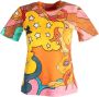 La DoubleJ Stijlvol Roze T-Shirt Oranje Dames - Thumbnail 1