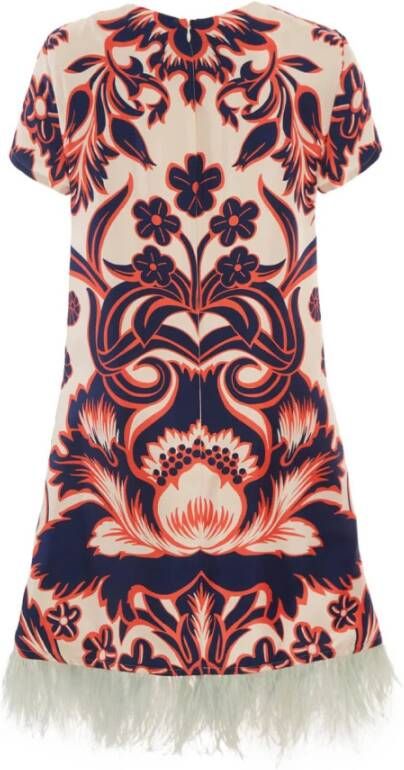 La DoubleJ Veren Mini Swing Jurk Meerkleurig Dames