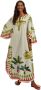 La DoubleJ Vliegende Jurk (Placée) Soul Leisure Collectie Beige Dames - Thumbnail 1