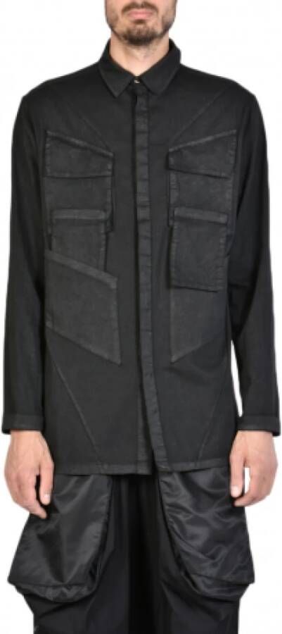 La Haine Inside Us Casual overhemd Zwart Heren