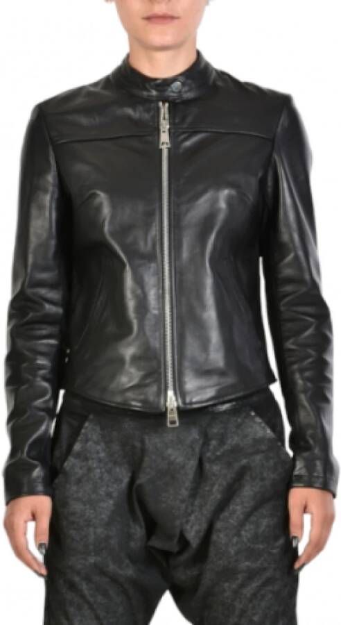 La Haine Inside Us Leather Jackets Zwart Dames