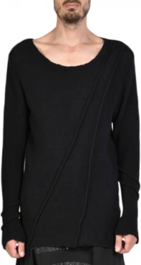 La Haine Inside Us Round-neck Knitwear Zwart Heren