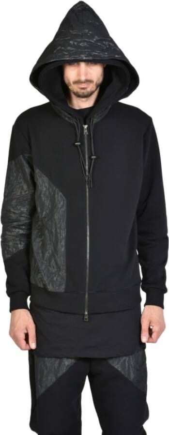 La Haine Inside Us Sweater met rits Zwart Heren