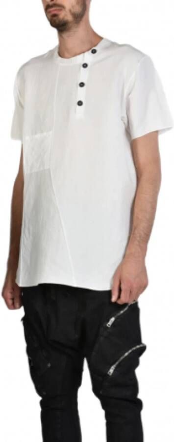 La Haine Inside Us Witte Zak Tunesische T-shirt Ombra White Heren