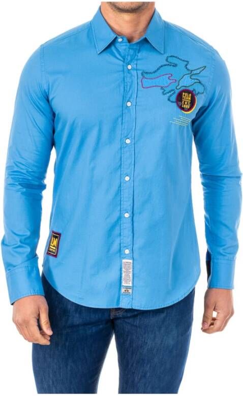 LA MARTINA Alledaagse t-shirts Blauw Heren