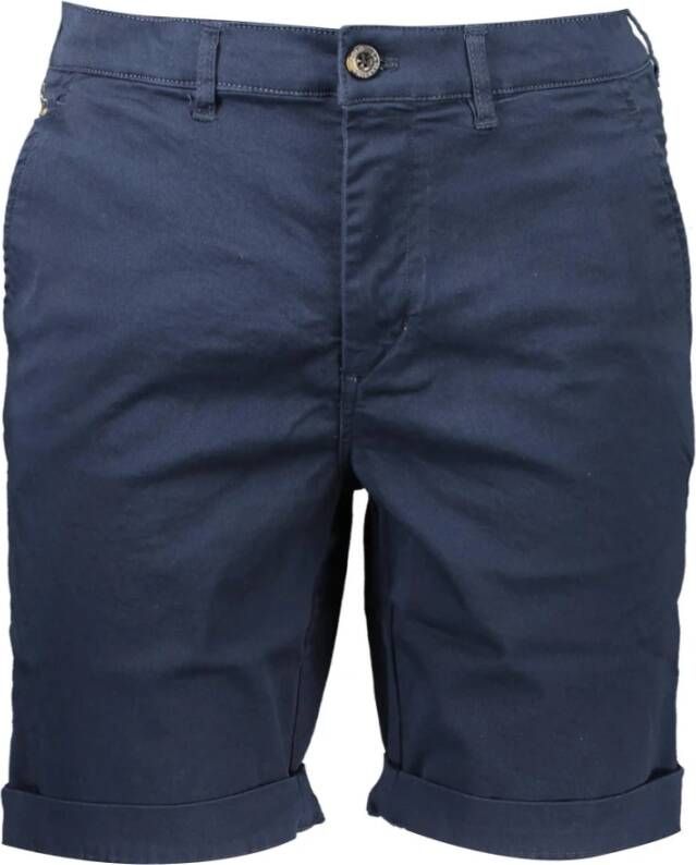 LA MARTINA Blue Cotton Jeans & Pant Blauw Heren