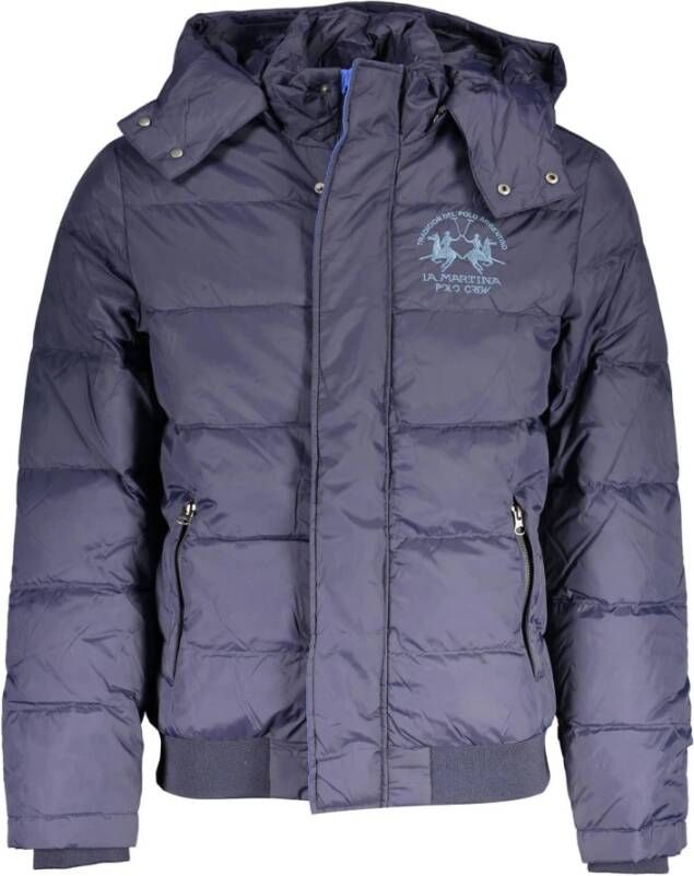 LA MARTINA Blue Jacket Blauw Heren