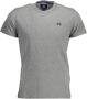 LA MARTINA Rode Katoenen T-Shirt Korte Mouwen Regular Fit Ronde Hals Print Logo Red Heren - Thumbnail 2