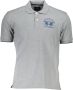 LA MARTINA Elegante grijze polo met contrasterende details Gray Heren - Thumbnail 1