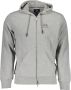 LA MARTINA Sweater Fleece Hoodie met Volledige Rits Voor Heren Grijs - Thumbnail 1