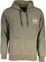 LA MARTINA Heren Hoodie met Rits en Contrasterende Details Beige Heren - Thumbnail 2