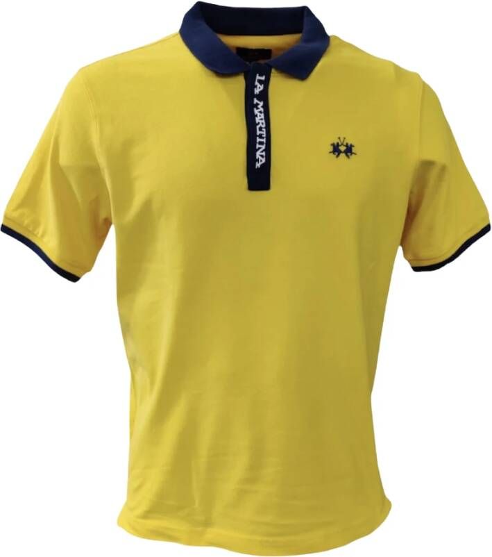 LA MARTINA Knitwear Yellow Heren