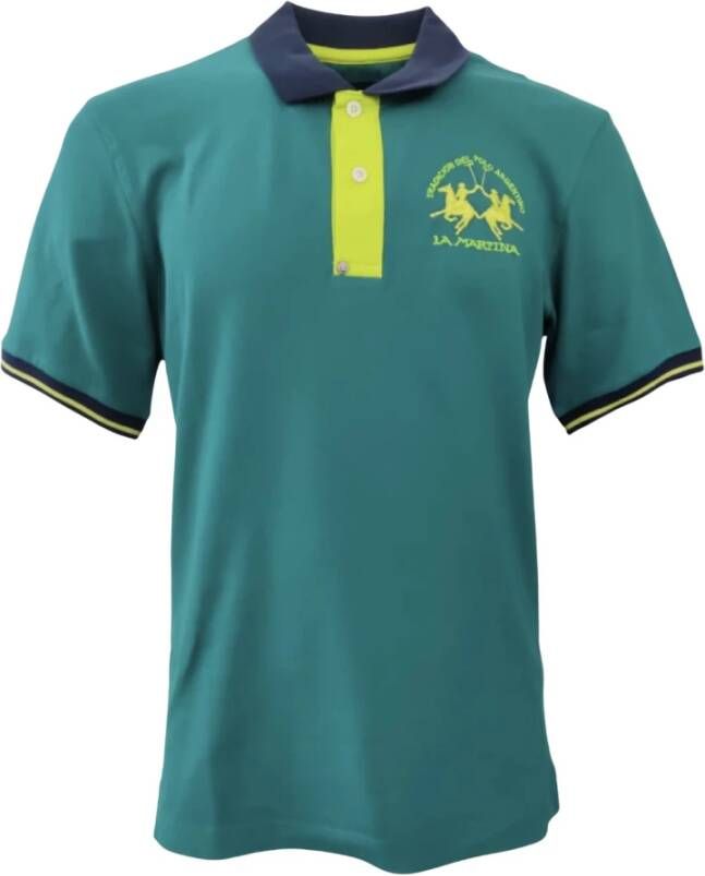LA MARTINA Knitwear Groen Heren