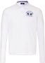 LA MARTINA Elegante polo met lange mouwen en contrastdetail White Heren - Thumbnail 1