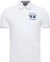LA MARTINA Elegante witte polo met contrastborduursel White Heren - Thumbnail 1