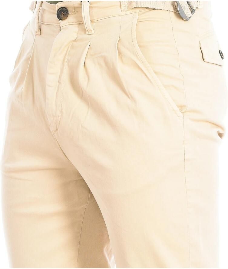 LA MARTINA Beige Broek met Rechte Pijpen Beige Heren