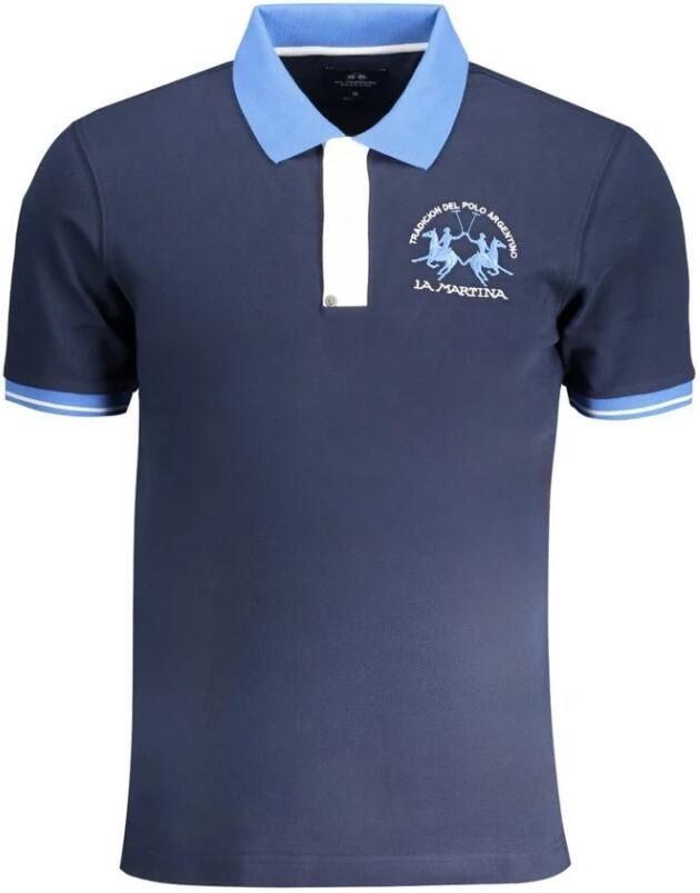 LA MARTINA T-shirt Classic Fit Polo Shirt Korte Mouw Polo LA30445 - Foto 5