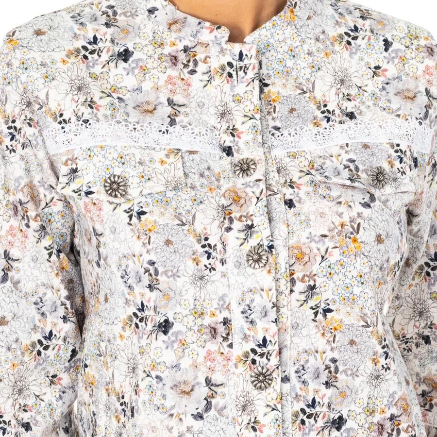 LA MARTINA Bloemenprint Lange Mouw Jas Multicolor Dames
