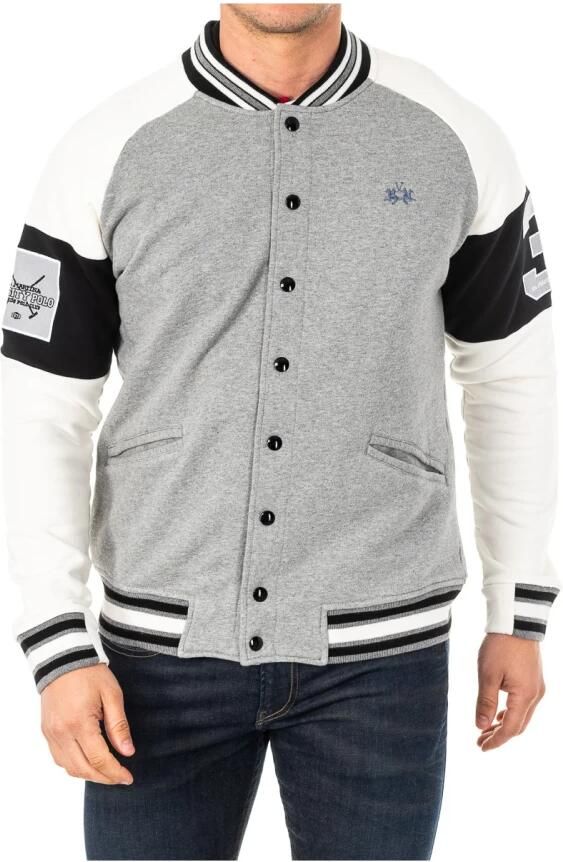 LA MARTINA Cardiganen Gray Heren - Foto 3