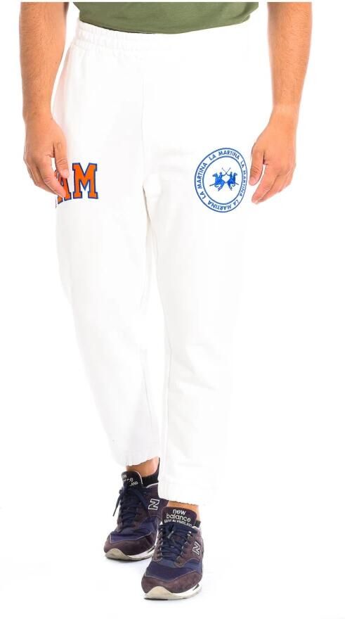 LA MARTINA Comfortabele en veelzijdige jogger sportbroek White Heren - Foto 3