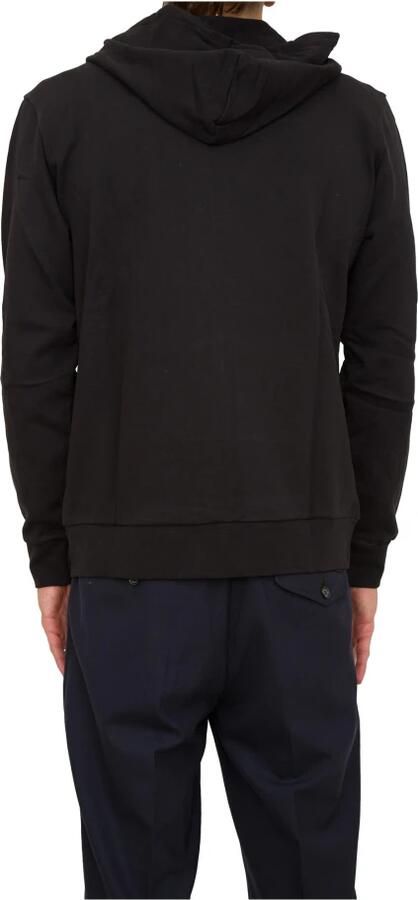 LA MARTINA Diagon Nero Full Zip Sweatshirt Black Heren - Foto 6