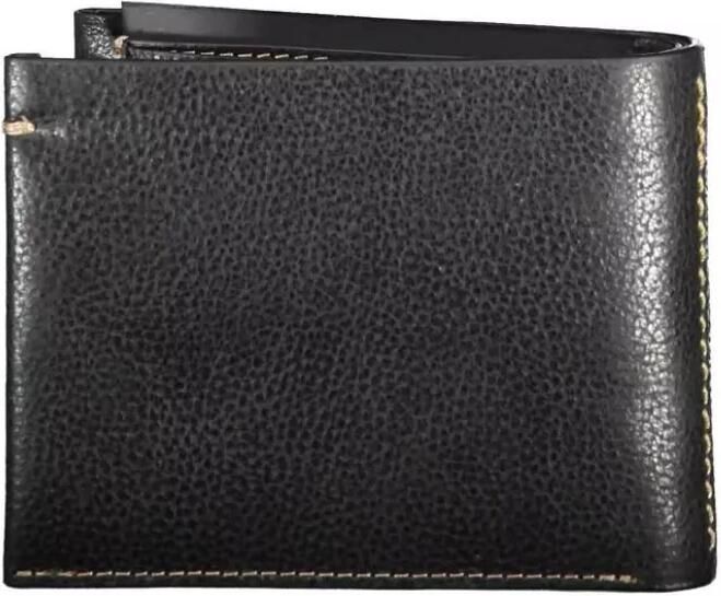 LA MARTINA Elegante Zwarte Leren Portemonnee voor Moderne Man Black Heren - Foto 2