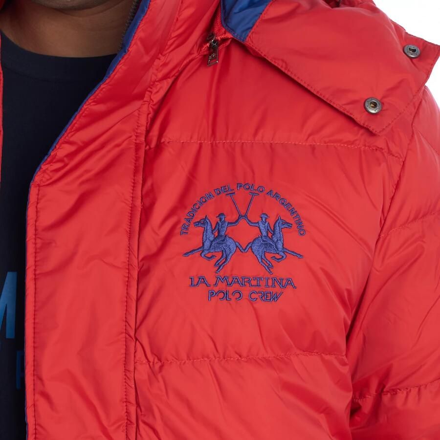 LA MARTINA Gewatteerde Winterjas Heren Red Heren