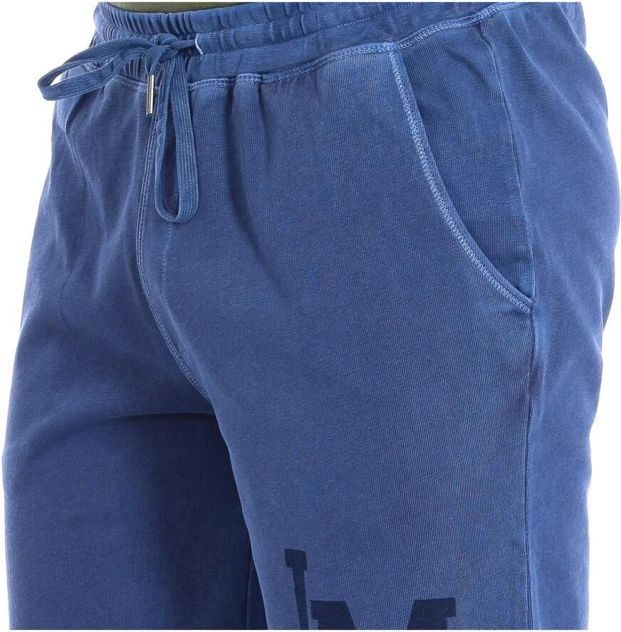 LA MARTINA Groene Katoenen Sportshorts Blue Heren