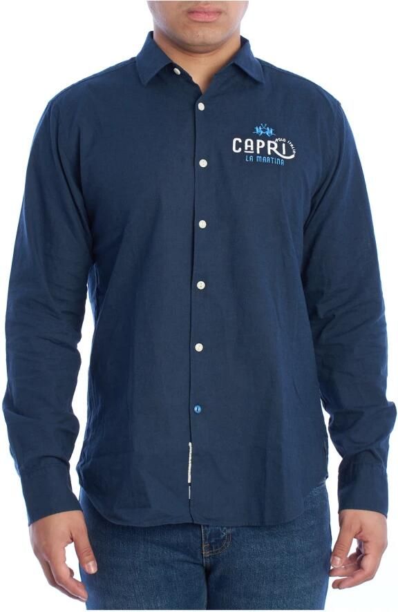 LA MARTINA Overhemd Lange Mouw YMC312-TL072-07017 - Foto 4