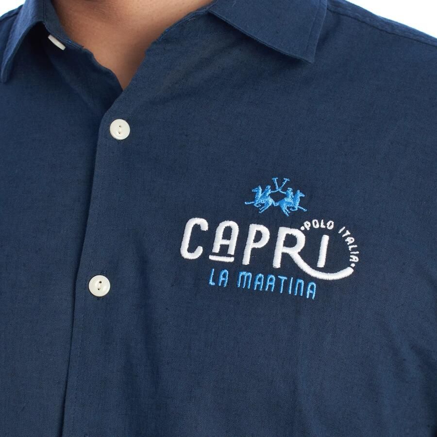 LA MARTINA Overhemd Lange Mouw YMC312-TL072-07017