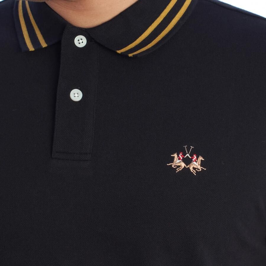 LA MARTINA Polo Shirt Korte Mouw YMP014-PK031-09999 - Foto 3