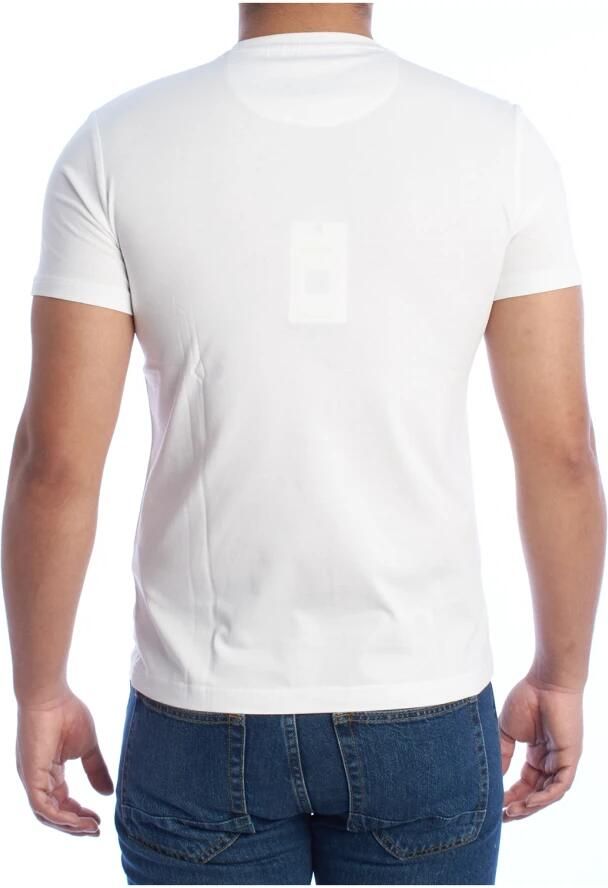 LA MARTINA Heren T-shirt met korte mouwen White Heren - Foto 3