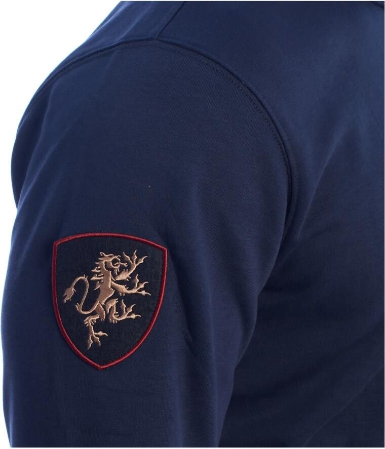 LA MARTINA Heren Zip-Up Sweatshirt met Klassiek Design Blue Heren - Foto 2