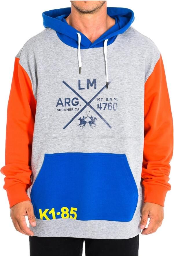 LA MARTINA Hoodie in Grijs-Multicolor Gray Heren - Foto 3