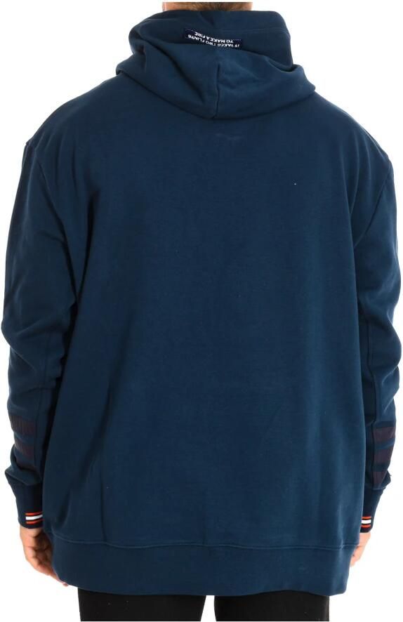 LA MARTINA Hoodie met geborduurd logo Blue Heren - Foto 2