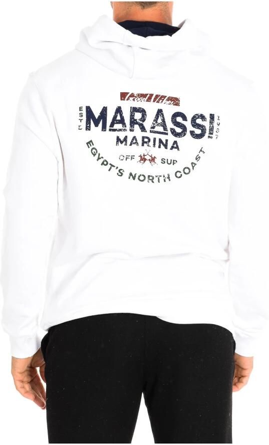 LA MARTINA Hoodie met geborduurd logo White Heren - Foto 2
