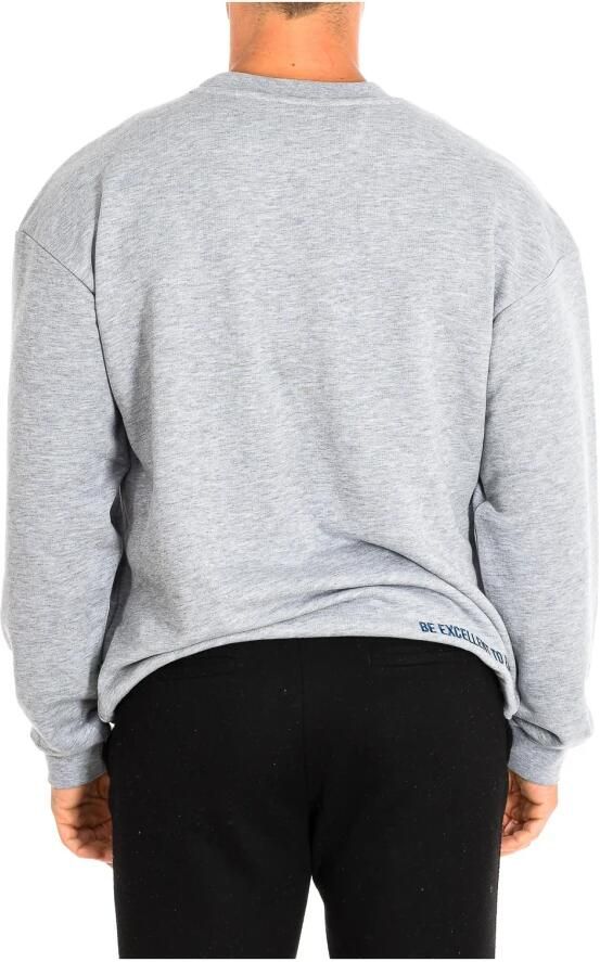 LA MARTINA Witte Heren Sweatshirt met Geborduurd Logo Gray Heren - Foto 2
