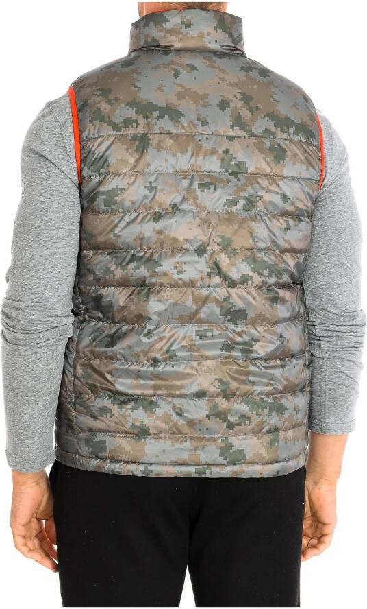 LA MARTINA Gewatteerd mouwloos jack Gray Heren - Foto 2