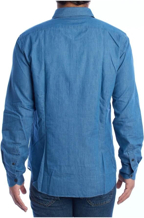 LA MARTINA Klassiek Denim Overhemd voor Mannen Blue Heren - Foto 3