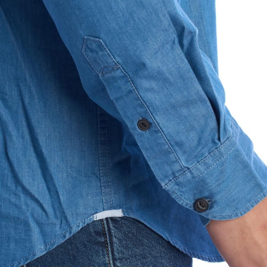 LA MARTINA Klassiek Denim Overhemd voor Mannen Blue Heren - Foto 2