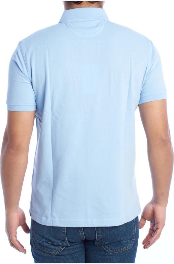 LA MARTINA Klassiek Heren Kortemouw Polo Shirt Blue Heren - Foto 3